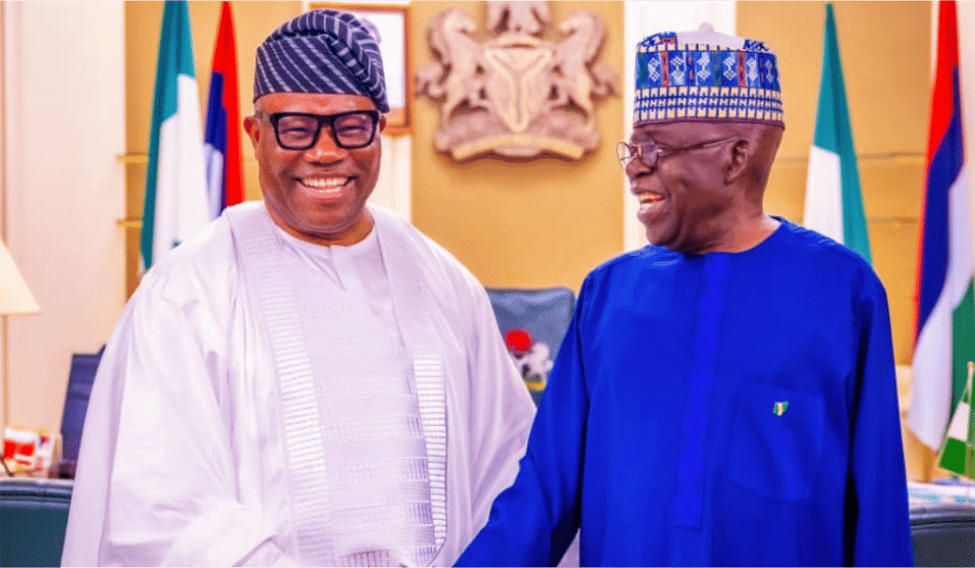 Tinubu Jokes About Sending Akpabio to Disrupt Opposition