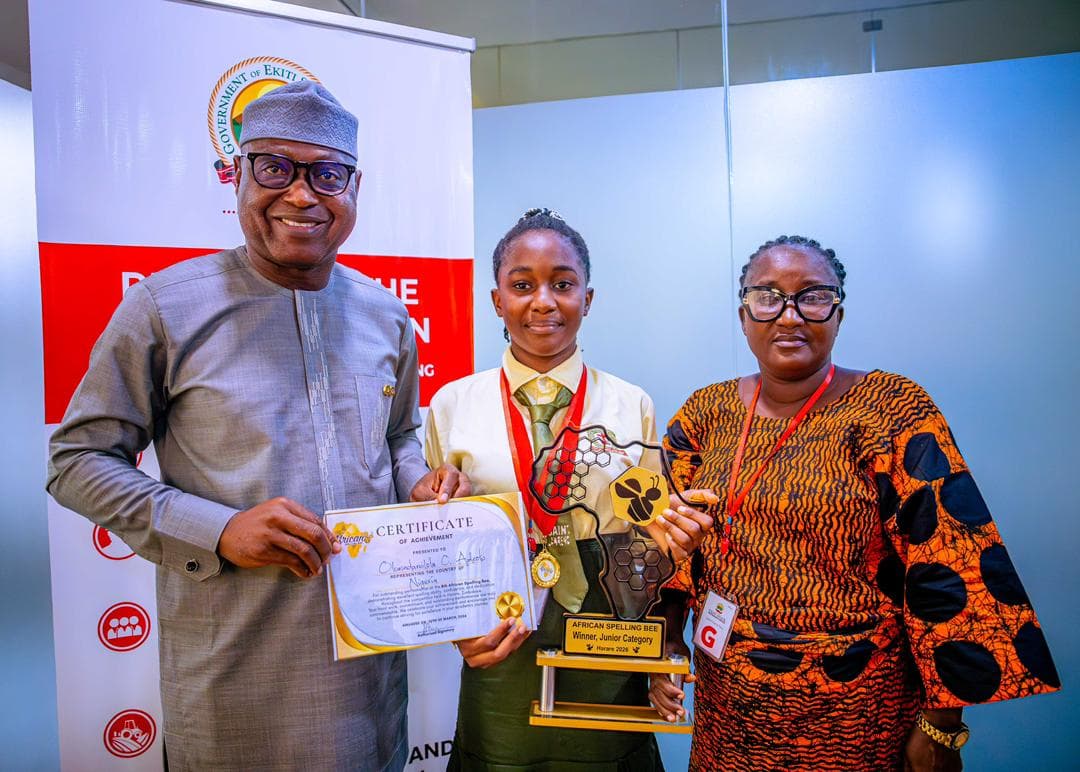 Oyebanji Sponsors Spell Bee Champion to World Finals