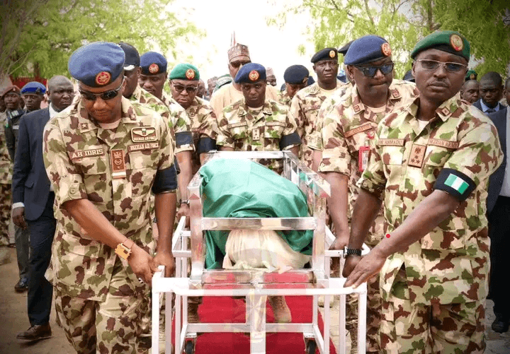 Nigerian Army Honors Brig Gen Braimah in Borno Burial