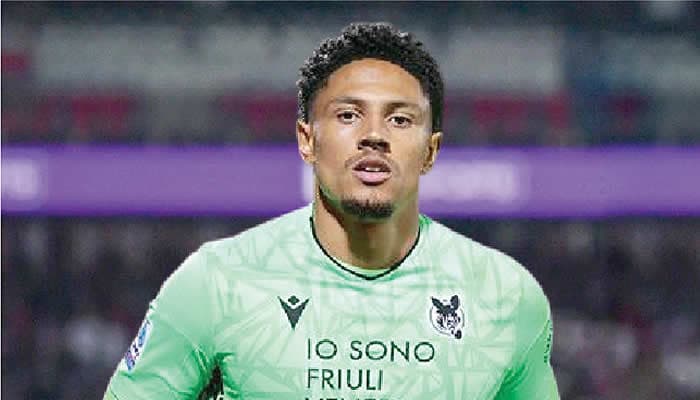 Okoye Named in Serie A Team of the Week, Eyes Eagles Return