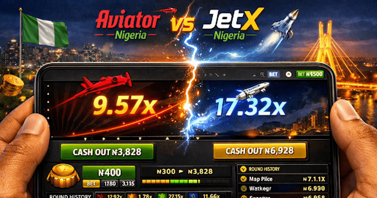 Aviator vs JetX: Nigeria's Leading Crash Game Comparison