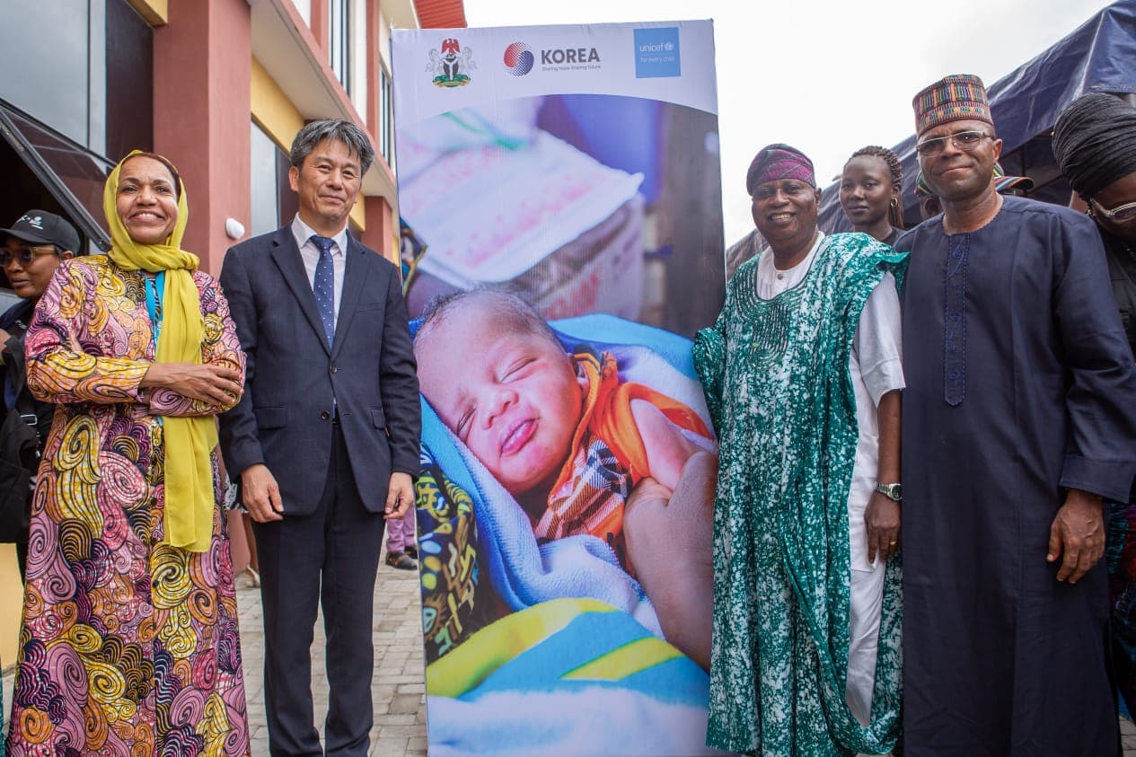 Korea and UNICEF Launch Immunization Drive in Lagos