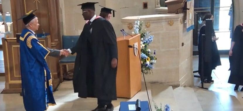 Olayinka Tinubu Graduates with Master’s in UK