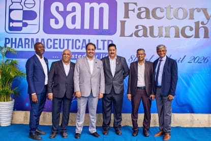 SAM Pharmaceutical Opens New Manufacturing Facility in Ogun