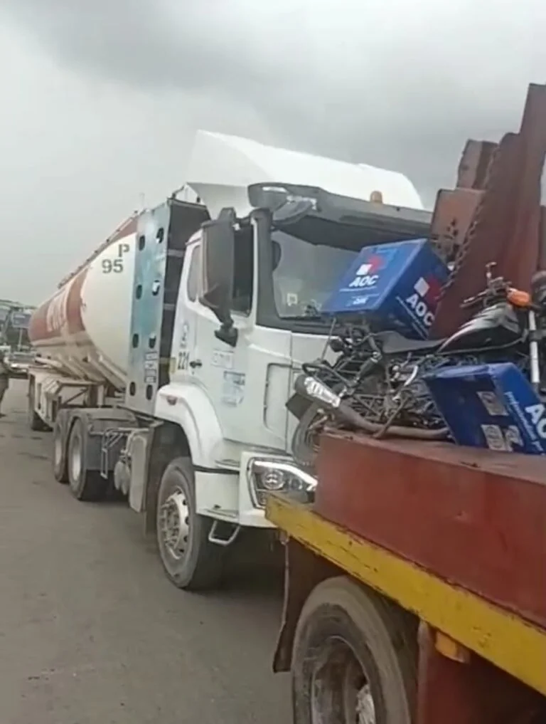 Dispatch Rider Killed in Lagos Tanker Crash