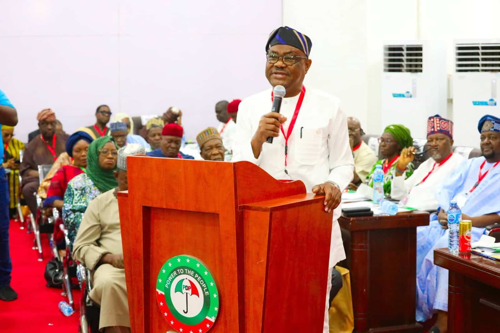 Wike Challenges Turaki Faction to Meet at PDP Secretariat