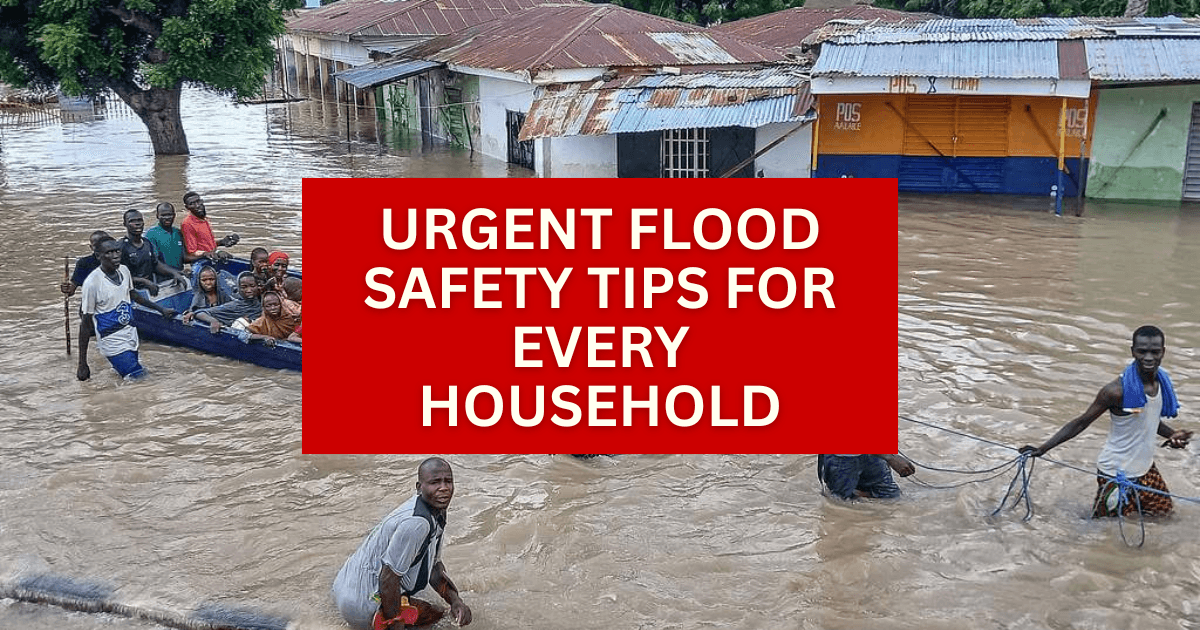 NIMET Issues Flood Warning: 9 Safety Tips for Households