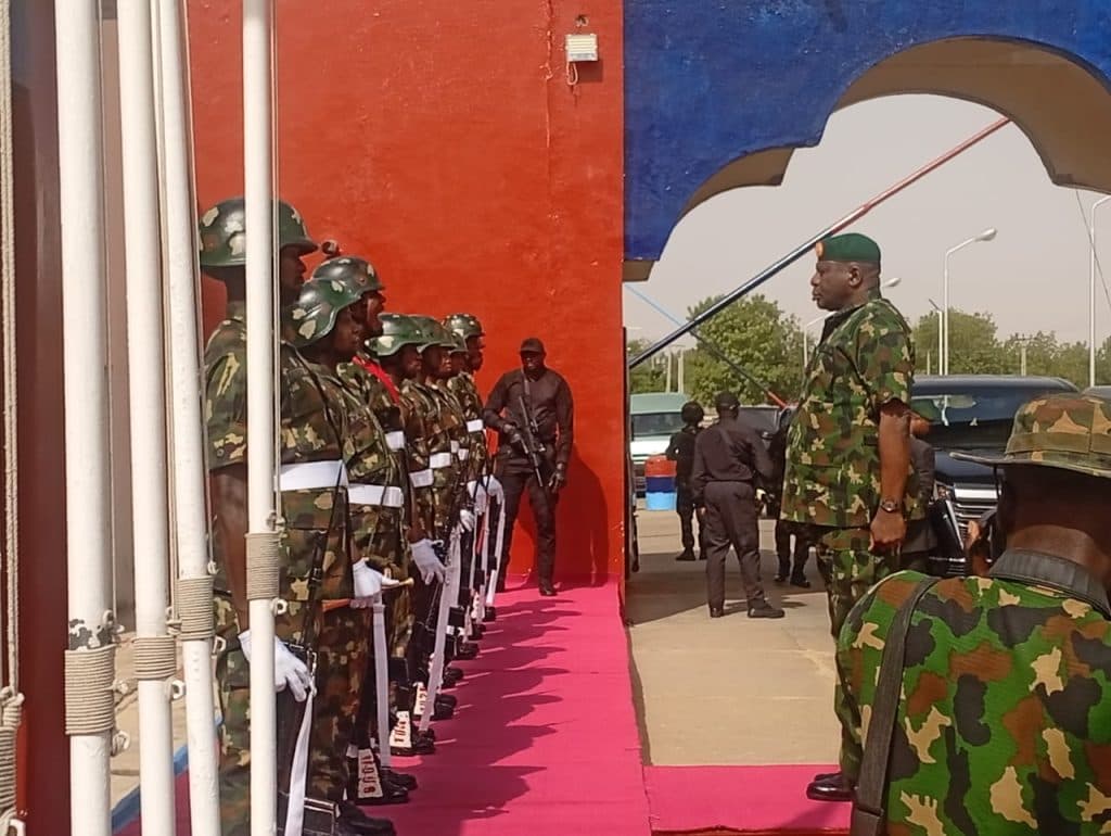 CDS General Olufemi Oluyede Visits Zamfara for Operations