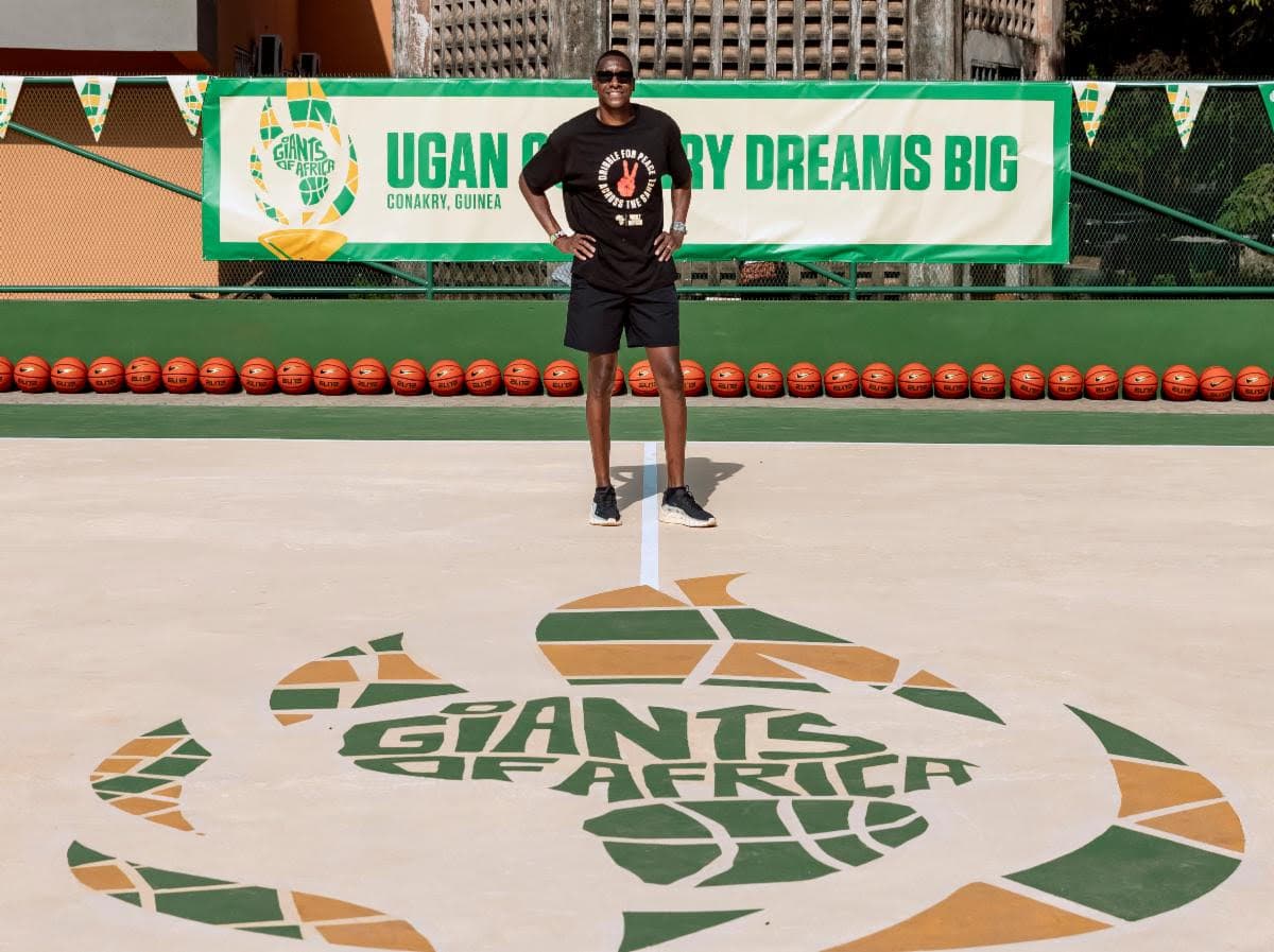 Giants of Africa Unveils New Basketball Courts in Sierra Leone, Guinea