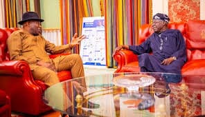 Jonathan Meets Tinubu at State House for Political Talks