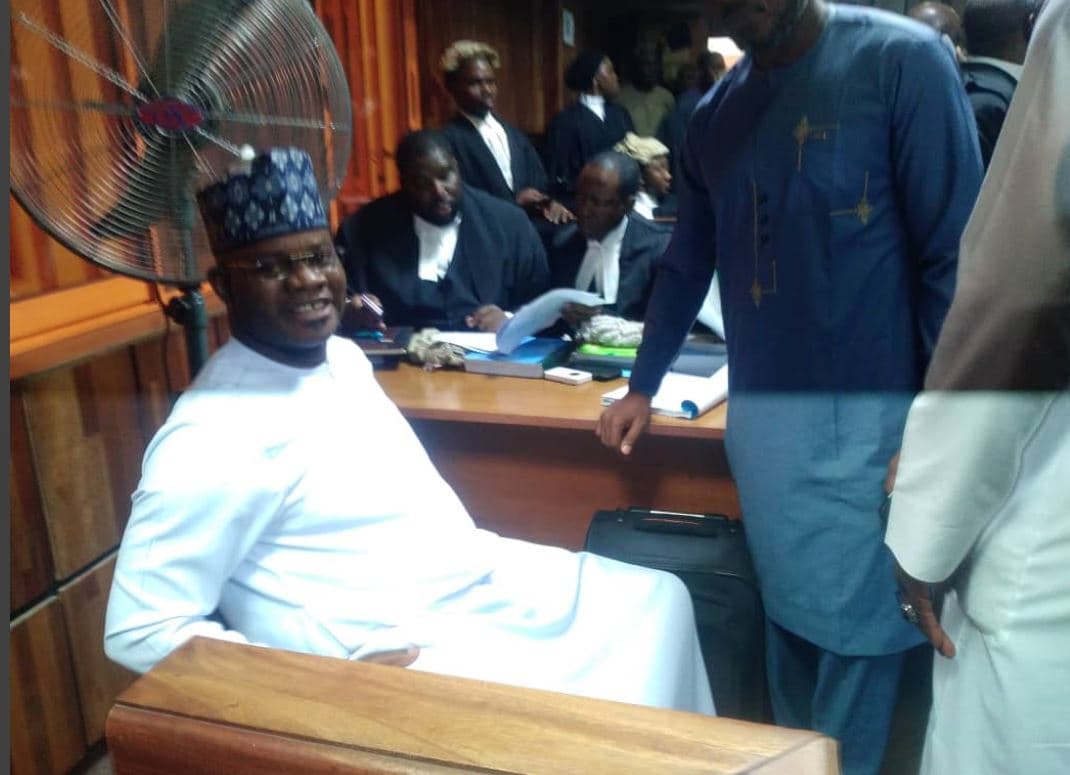 Court Adjourns Yahaya Bello's Money Laundering Trial