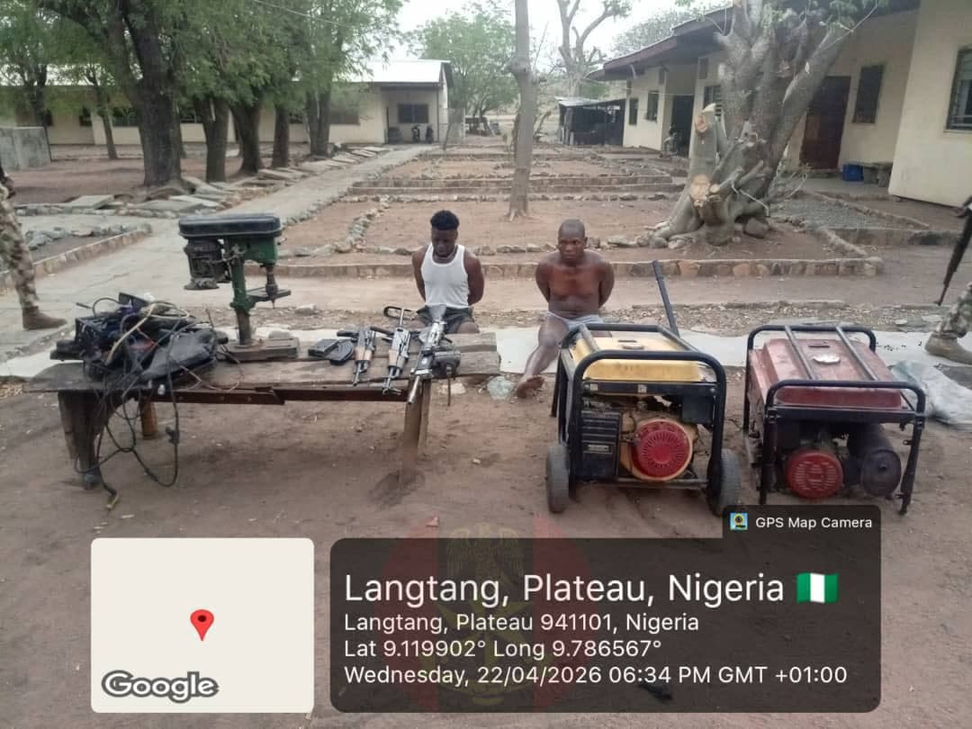 Nigerian Army Raids Illegal Arms Factory in Plateau State