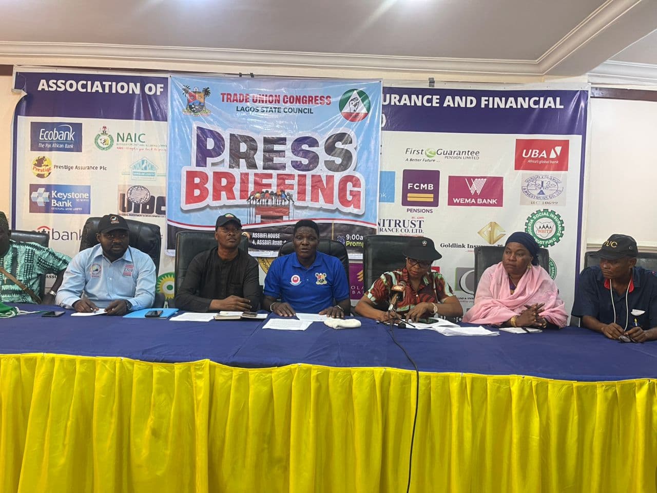 Lagos TUC Rejects Rival Leadership Claims Amid Disputes