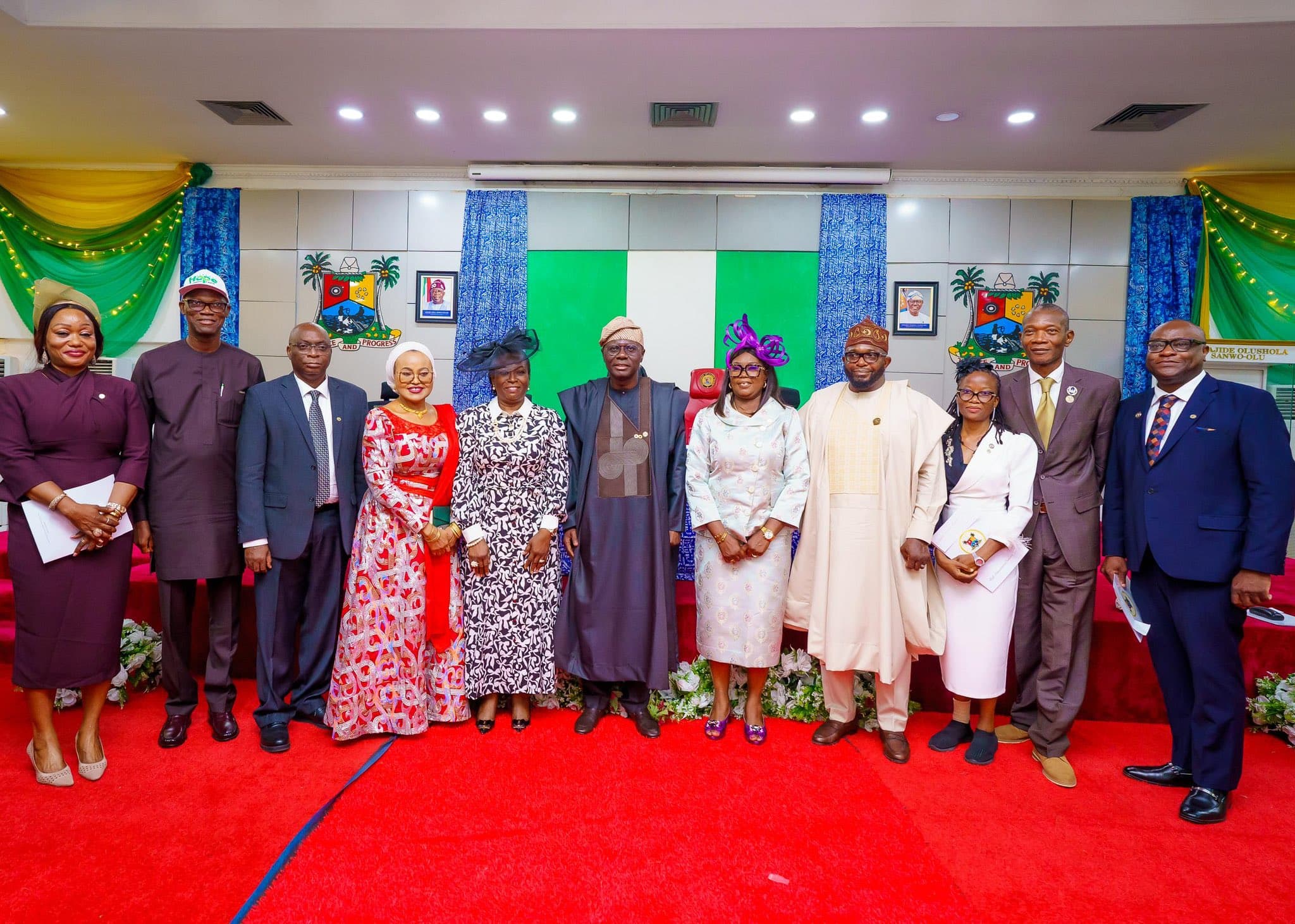 Sanwo-Olu Swears in Seven New Permanent Secretaries