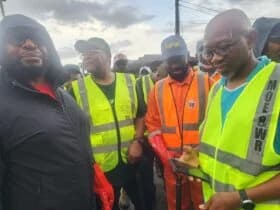 Agege LG Chairman Leads Community Sanitation Drive