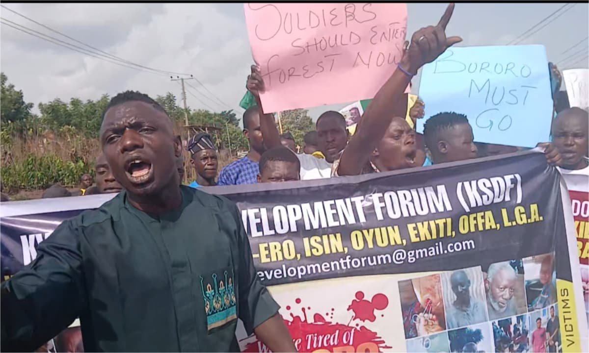Kwara Residents Protest Against Rising Insecurity Crisis
