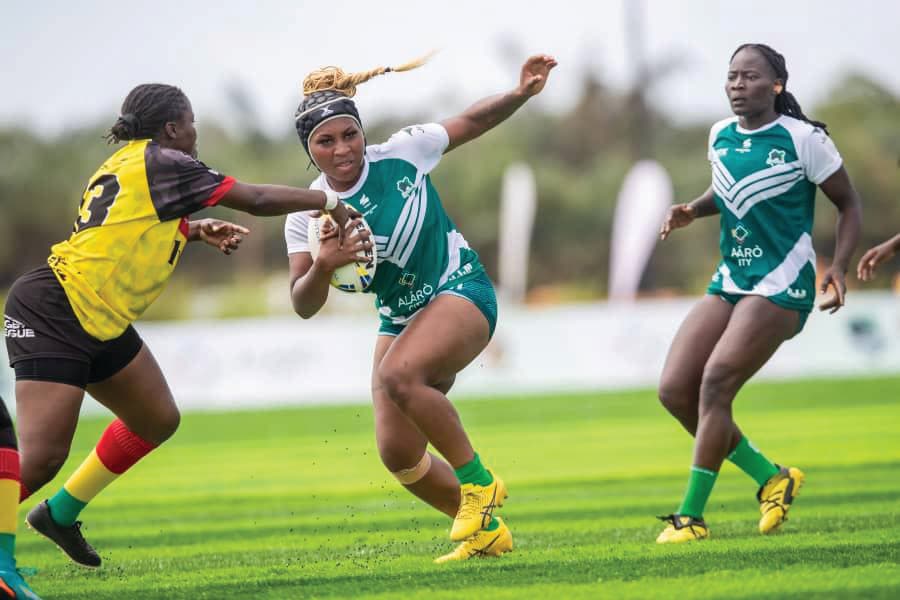 Green Falcons Beat African All-Stars 30-12 in Lagos