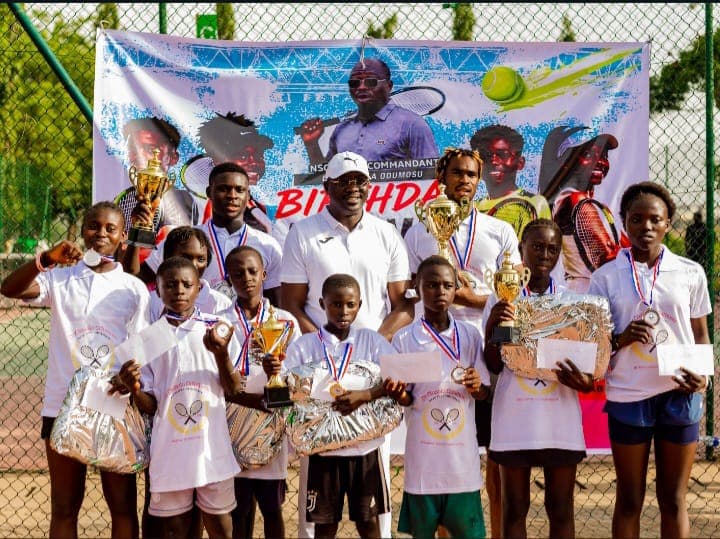 Odumosu Tennis Event Promotes Grassroots Sports Development