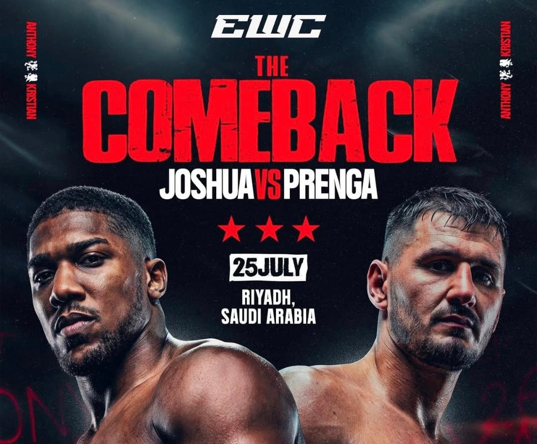 Anthony Joshua to Fight Kristian Prenga on July 25