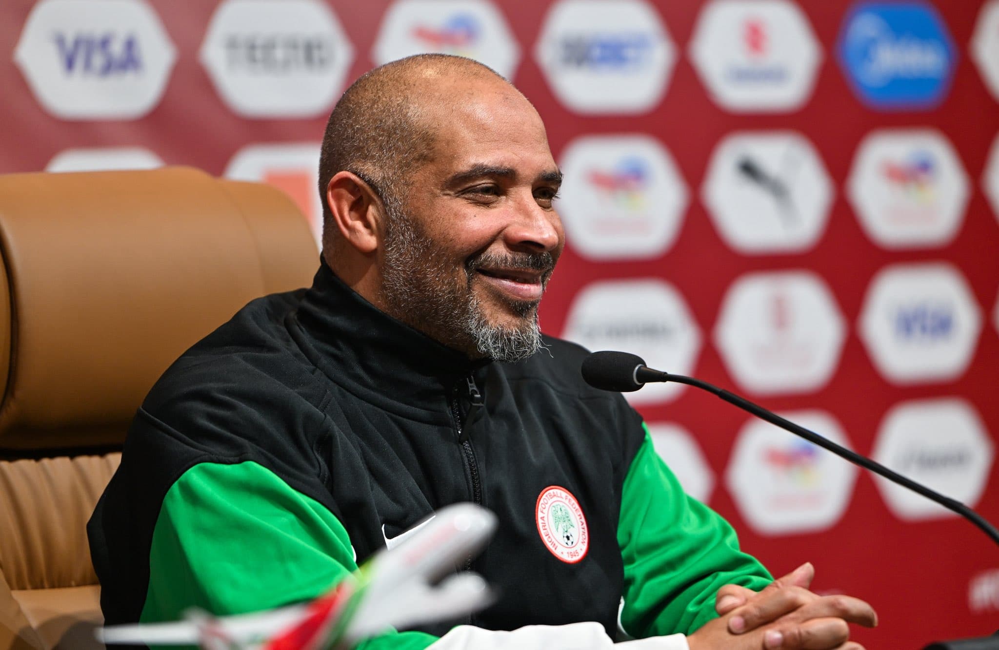 Eric Chelle Discusses Contract Talks with NFF Ahead of Unity Cup