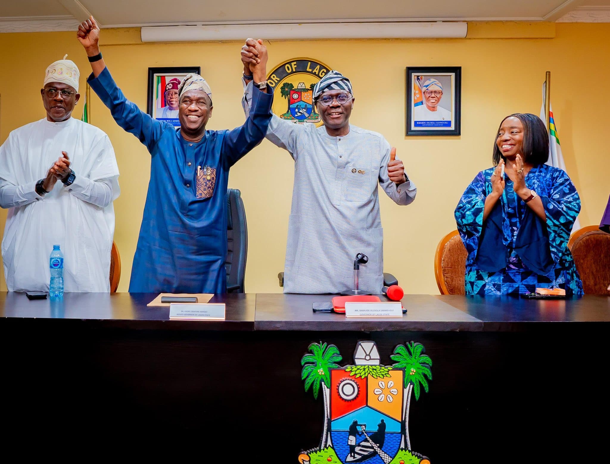 Sanwo-Olu Endorses Hamzat for 2027 Lagos Governorship