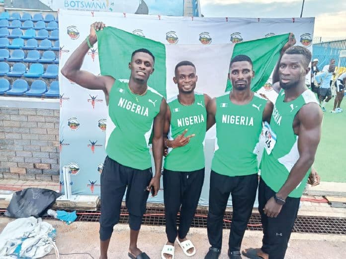 Team Nigeria Arrives in Botswana for World Athletics Relays