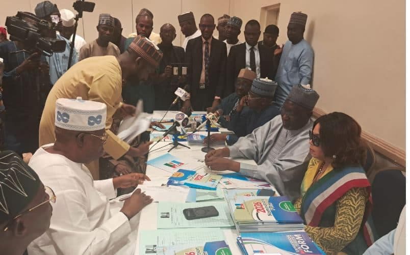 Faleke Purchases ₦100 Million Forms for Tinubu's 2027 Bid