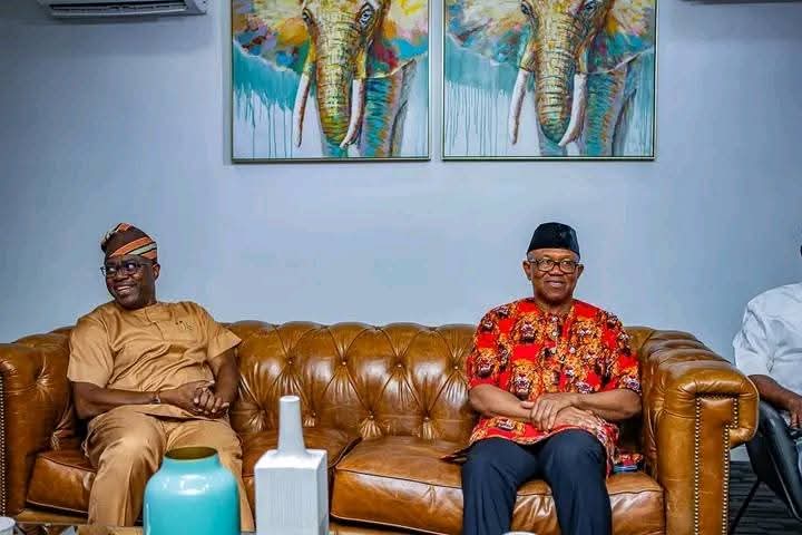 Peter Obi Meets Seyi Makinde to Discuss Nigeria's Future