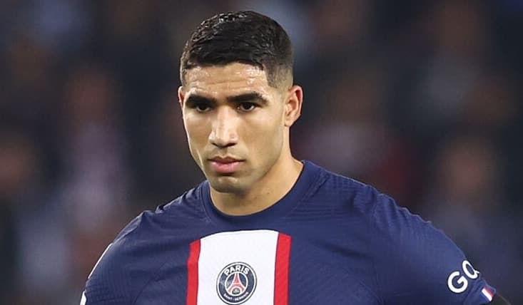 Hakimi Injured, Out for PSG Ahead of Champions League Clash