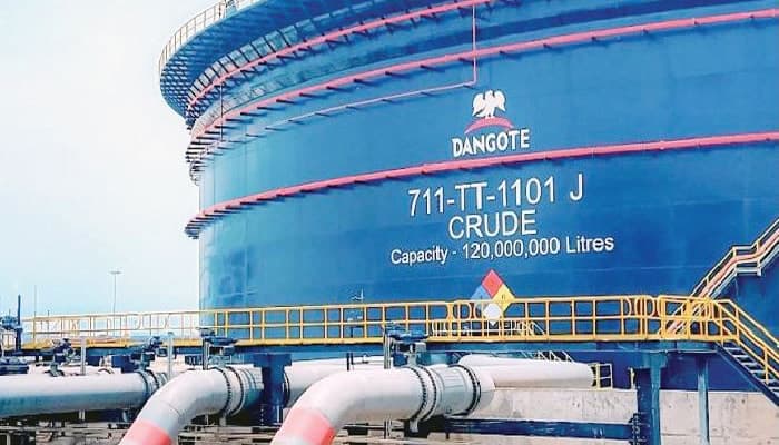 Dangote Refinery Increases Petrol Price to N275 per Liter